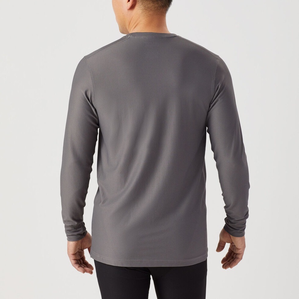 2 Men's Buck Naked Base Layer Crew Shirts - Duluth Trading Company - Picture 3 of 6